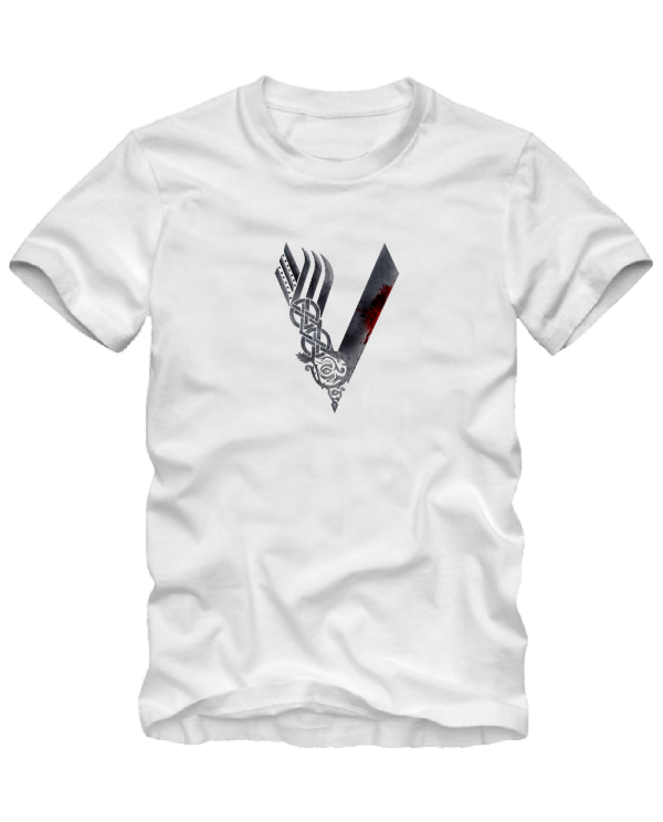 Marškinėliai Vikings logo Marškinėliai Vikings logo